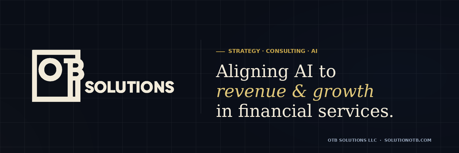 OTB Solutions — Aligning AI to revenue and growth in financial services